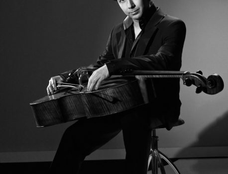 David Cohen cello with Alina Pritulenko piano