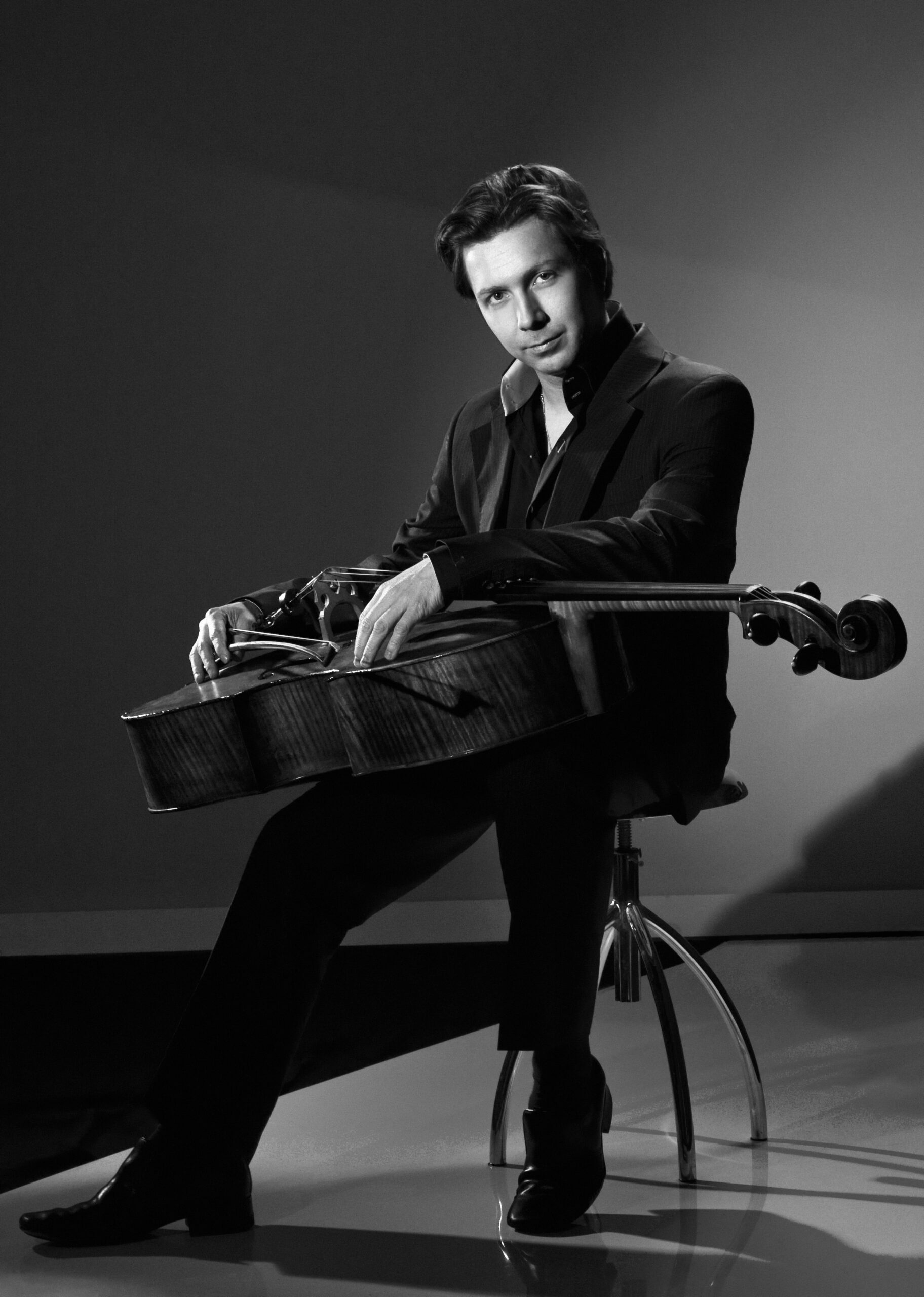 David Cohen cello with Alina Pritulenko piano