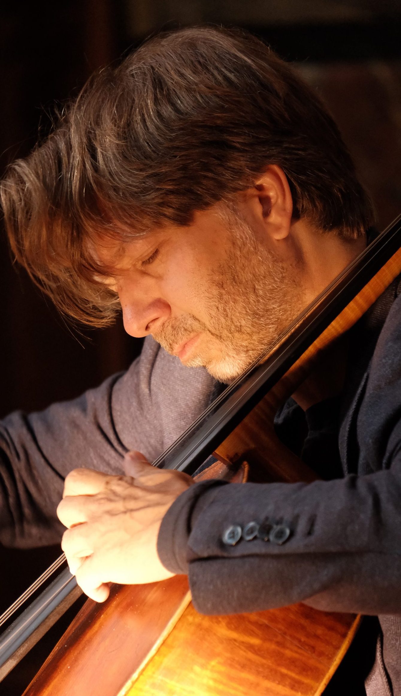 David Cohen, cello and Alberto Mesirca guitar. A Human Voice – Song and Cello